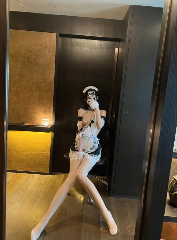 白si+女仆超性感套装 - 葛征